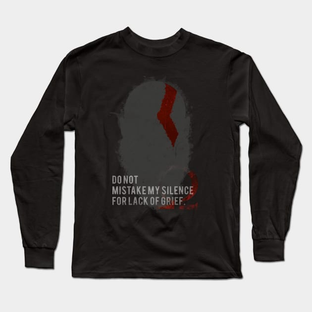 Kratos Long Sleeve T-Shirt by LateralArt